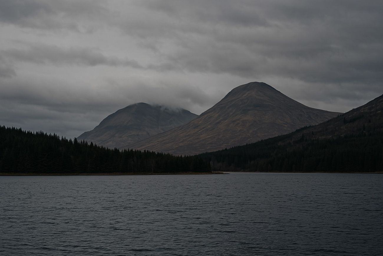 Before editing: Original landscape photo