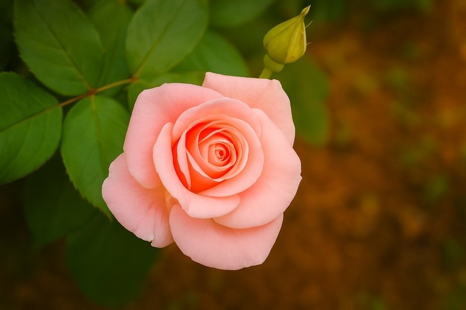 After: Enhanced nature close-up